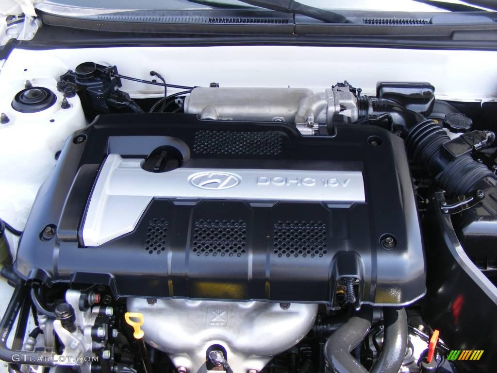2005 Elantra GLS Sedan - Nordic White / Gray photo #18