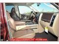 2012 Deep Molten Red Pearl Dodge Ram 2500 HD Laramie Longhorn Mega Cab 4x4  photo #27