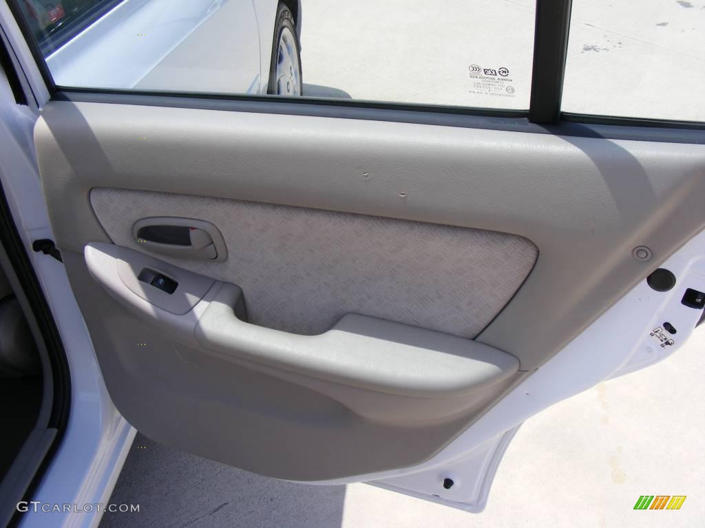 2005 Elantra GLS Sedan - Nordic White / Gray photo #24