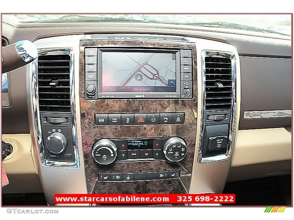 2012 Ram 2500 HD Laramie Longhorn Mega Cab 4x4 - Deep Molten Red Pearl / Light Pebble Beige/Bark Brown photo #32