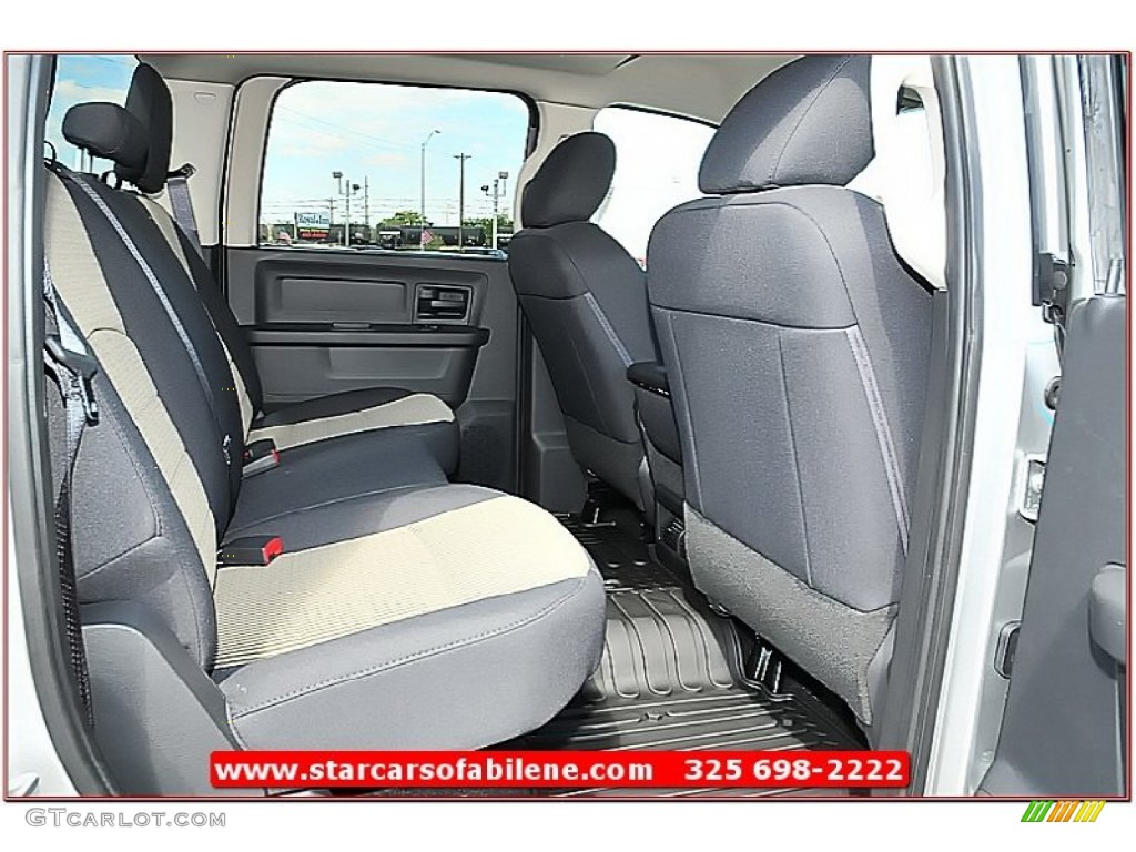 2012 Ram 2500 HD ST Crew Cab 4x4 - Bright Silver Metallic / Dark Slate/Medium Graystone photo #22