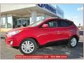 2012 Garnet Red Hyundai Tucson Limited  photo #1
