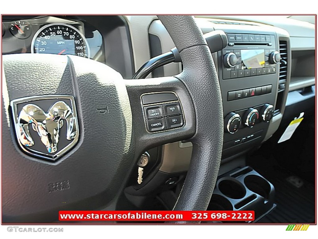 2012 Ram 1500 Express Quad Cab - Flame Red / Dark Slate Gray/Medium Graystone photo #16