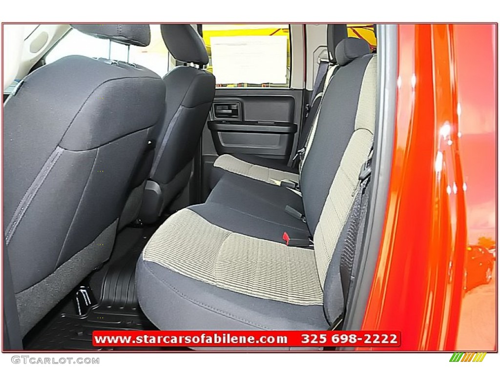 2012 Ram 1500 Express Quad Cab - Flame Red / Dark Slate Gray/Medium Graystone photo #18