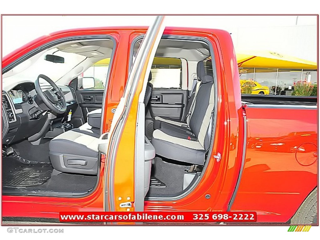 2012 Ram 1500 Express Quad Cab - Flame Red / Dark Slate Gray/Medium Graystone photo #20