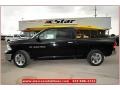 2012 Black Dodge Ram 1500 Lone Star Quad Cab  photo #2