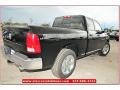 2012 Black Dodge Ram 1500 Lone Star Quad Cab  photo #7