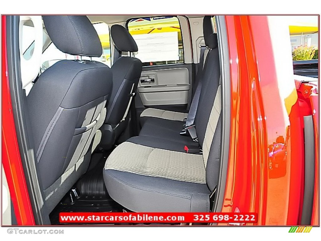 2012 Ram 1500 Lone Star Quad Cab - Flame Red / Dark Slate Gray/Medium Graystone photo #19