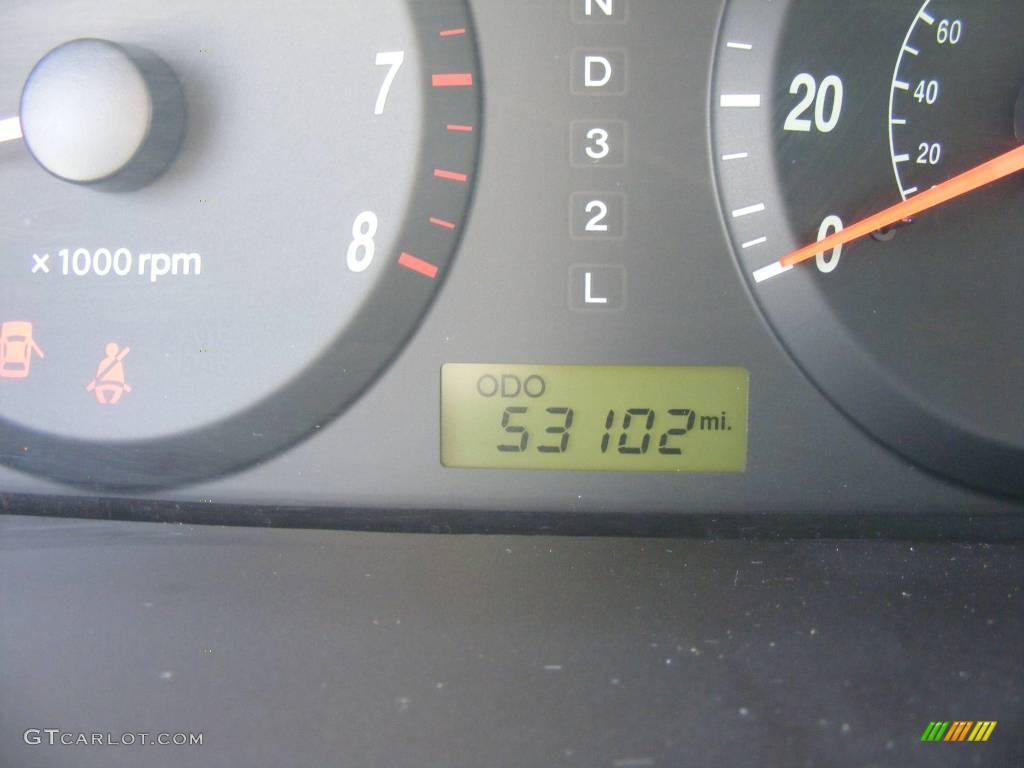 2005 Elantra GLS Sedan - Nordic White / Gray photo #44