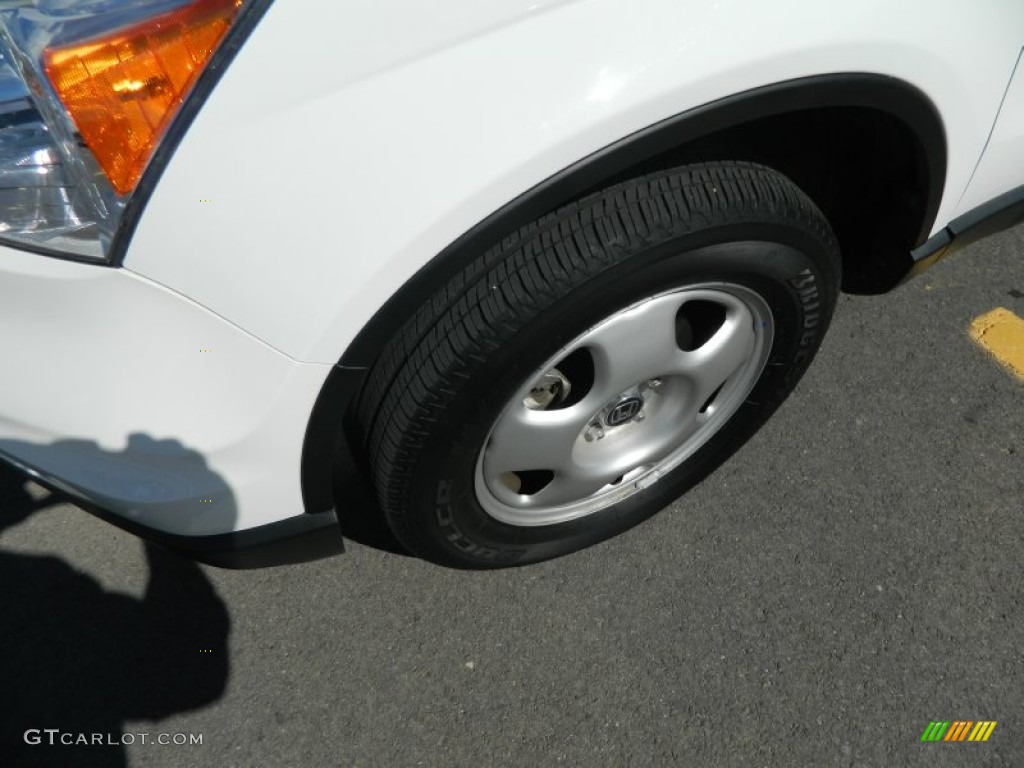 2011 CR-V LX - Taffeta White / Gray photo #9