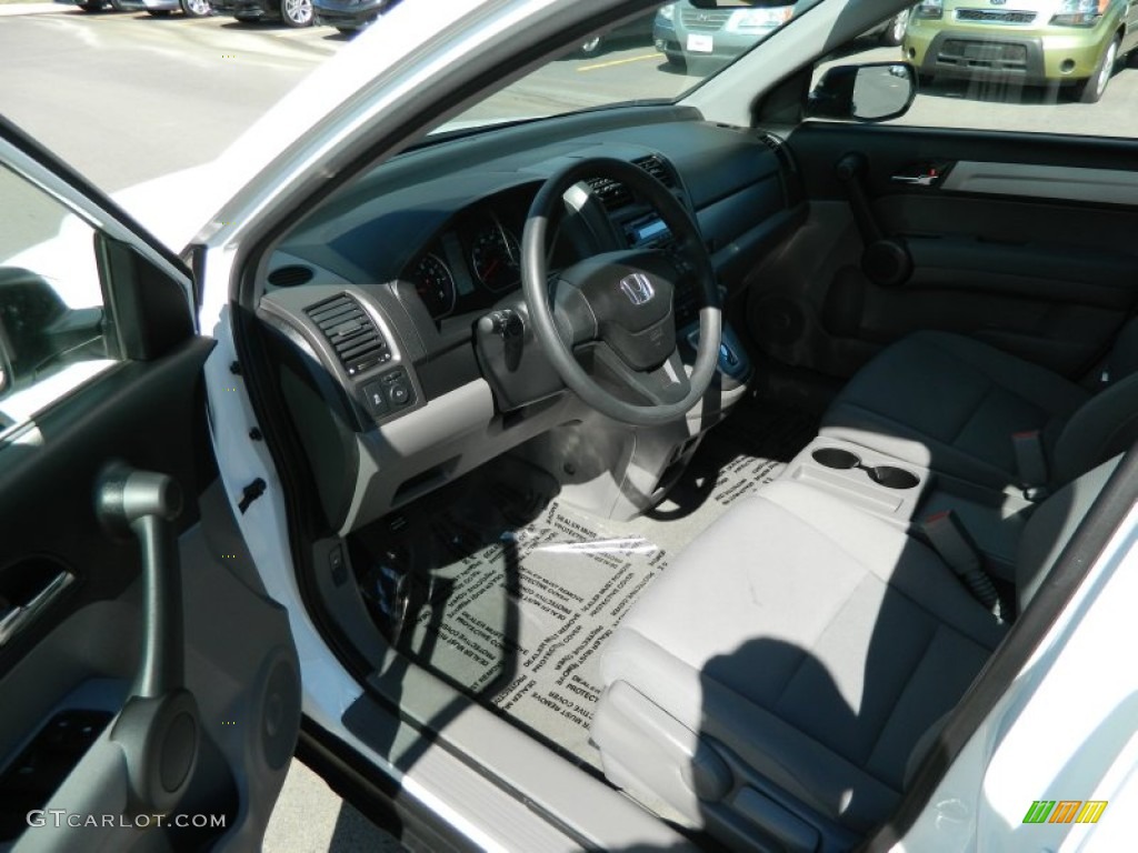 2011 CR-V LX - Taffeta White / Gray photo #10