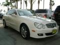 2007 Arctic White Mercedes-Benz CLK 350 Coupe  photo #1