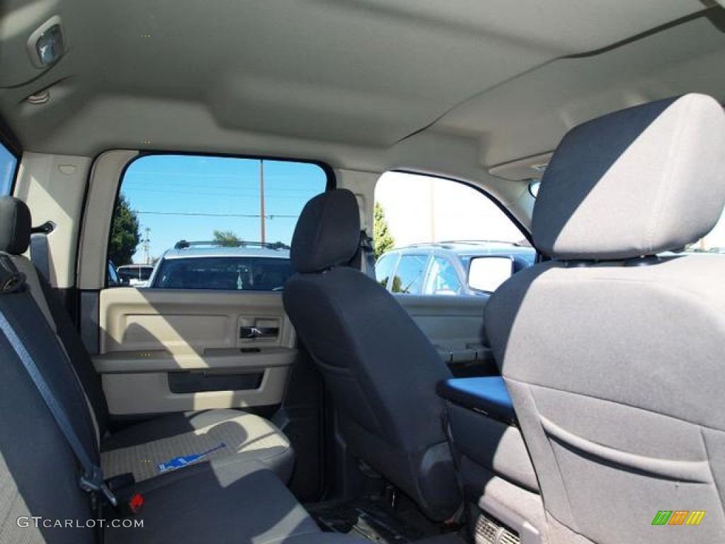 2009 Ram 1500 Big Horn Edition Crew Cab 4x4 - Stone White / Dark Slate/Medium Graystone photo #7