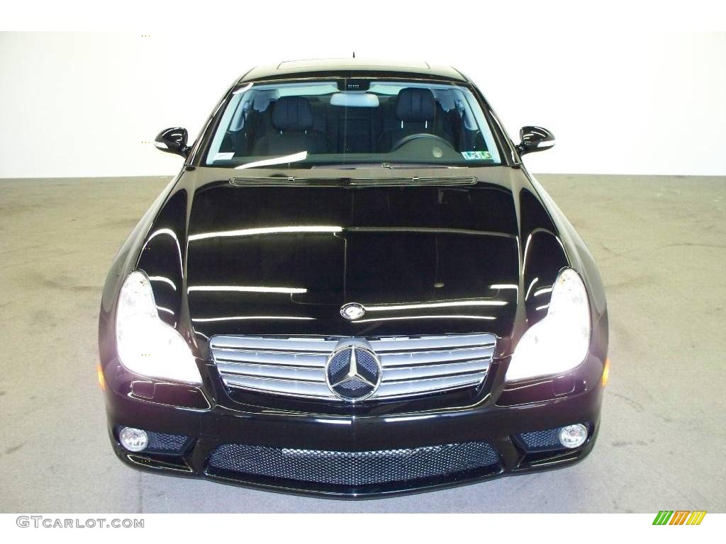 2007 CLS 550 - Black / Black photo #3