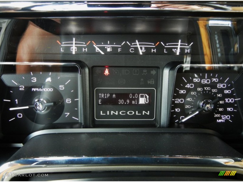 2013 Lincoln Navigator Monochrome Limited Edition 4x2 Gauges Photo #71916905