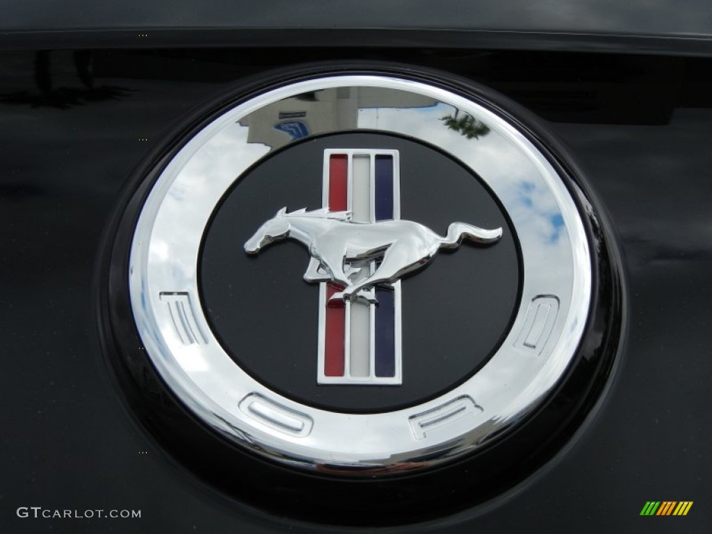 2013 Mustang V6 Coupe - Black / Charcoal Black photo #4