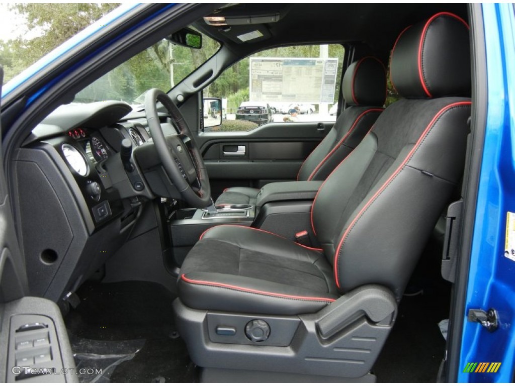 FX Sport Appearance Black/Red Interior 2013 Ford F150 FX2 SuperCab Photo #71918598