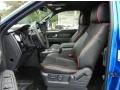 FX Sport Appearance Black/Red 2013 Ford F150 FX2 SuperCab Interior Color