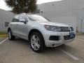 Cool Silver Metallic 2013 Volkswagen Touareg TDI Executive 4XMotion