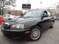 2006 Ebony Black Hyundai Elantra GLS Sedan  photo #1