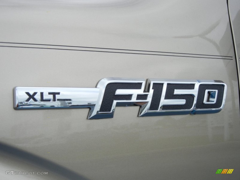 2013 F150 XLT SuperCrew - Pale Adobe Metallic / Adobe photo #4