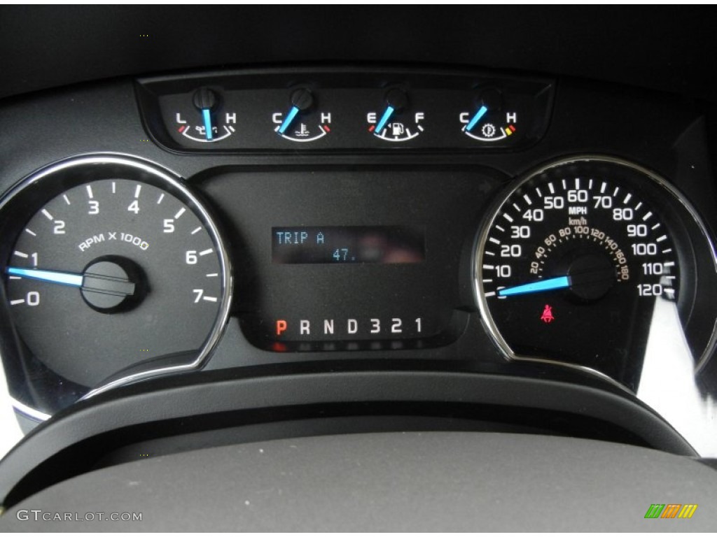 2013 Ford F150 XLT SuperCrew Gauges Photo #71919594