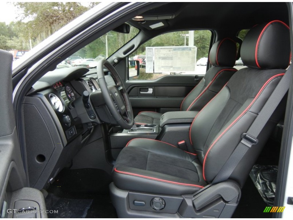 FX Sport Appearance Black/Red Interior 2013 Ford F150 FX2 SuperCrew Photo #71919813