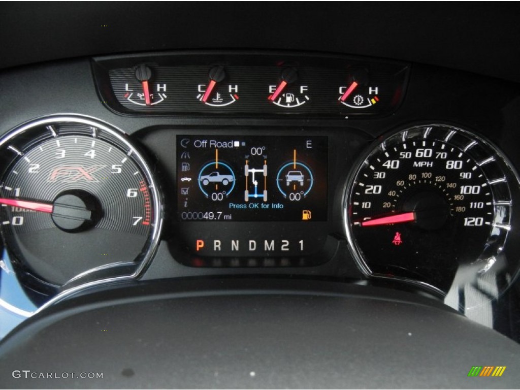 2013 Ford F150 FX2 SuperCrew Gauges Photo #71919885