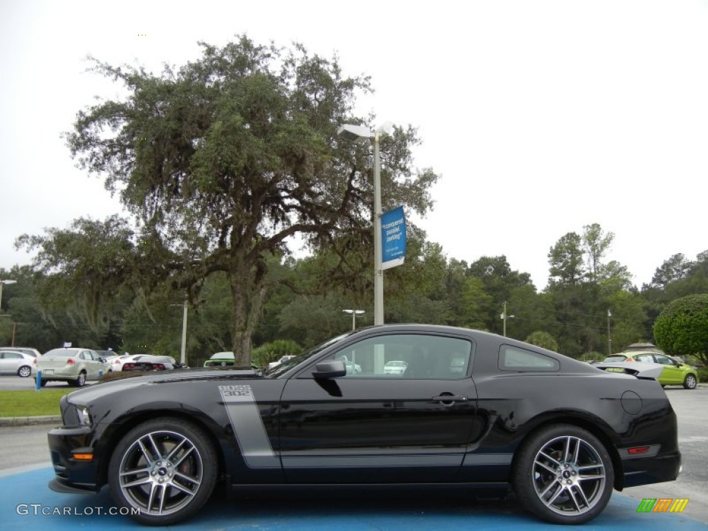 Black 2013 Ford Mustang Boss 302 Laguna Seca Exterior Photo #71920035