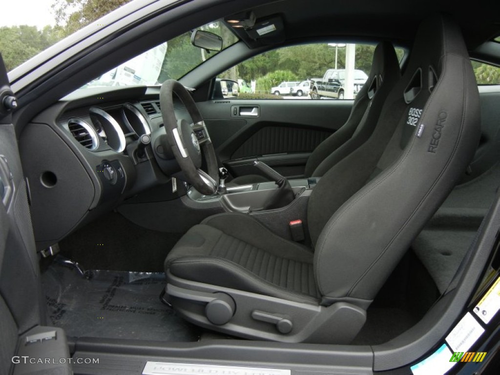 2013 Ford Mustang Boss 302 Laguna Seca Front Seat Photo #71920122