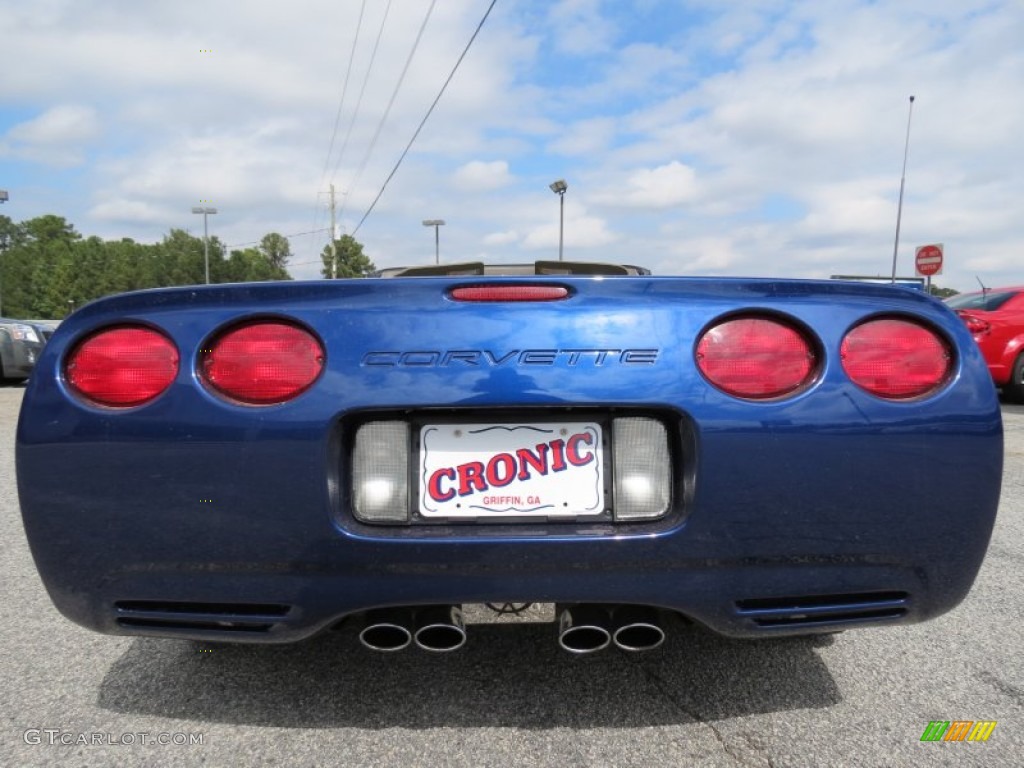 2004 Corvette Convertible - LeMans Blue Metallic / Shale photo #6
