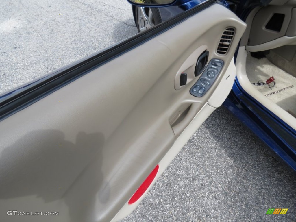2004 Corvette Convertible - LeMans Blue Metallic / Shale photo #13