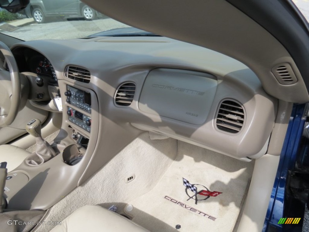2004 Corvette Convertible - LeMans Blue Metallic / Shale photo #16