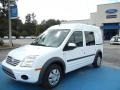2012 Frozen White Ford Transit Connect XLT Wagon  photo #1