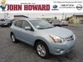 2013 Frosted Steel Nissan Rogue SV AWD  photo #1
