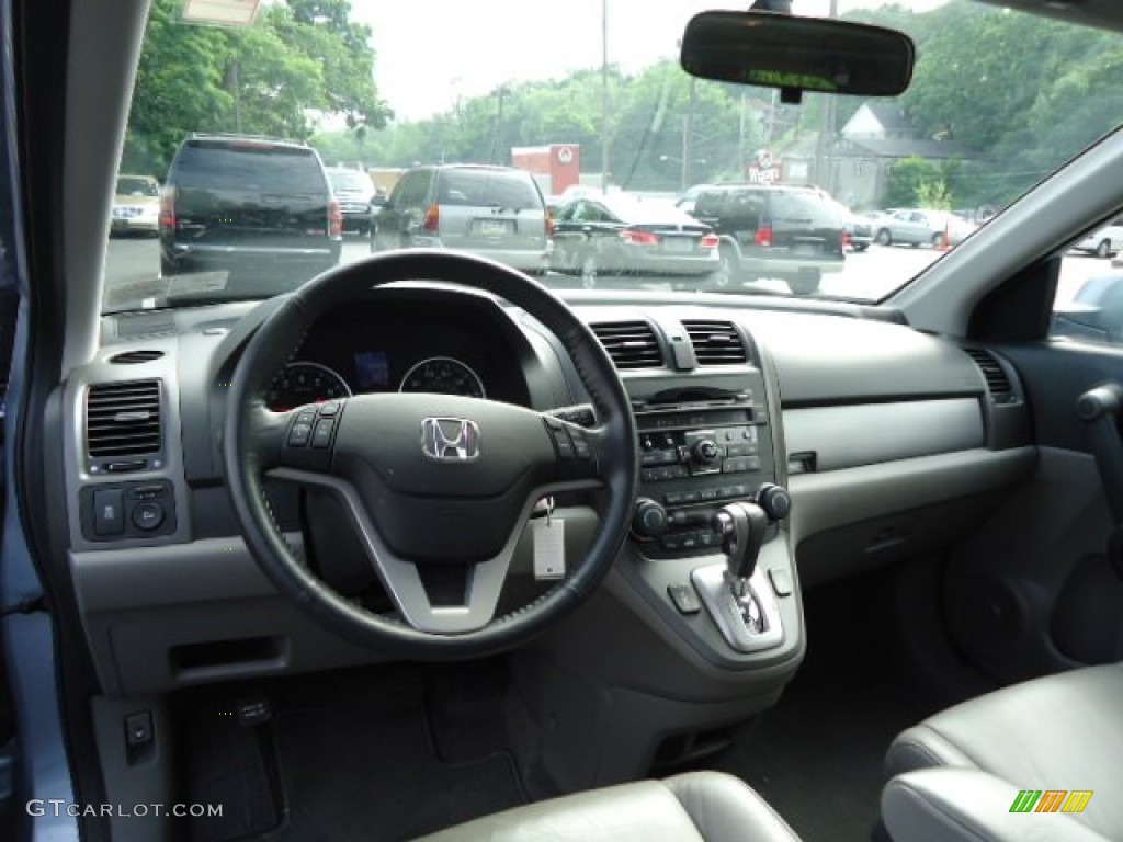 2010 Honda CR-V EX-L AWD Gray Dashboard Photo #71921385