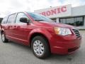 2010 Inferno Red Crystal Pearl Chrysler Town & Country LX  photo #1