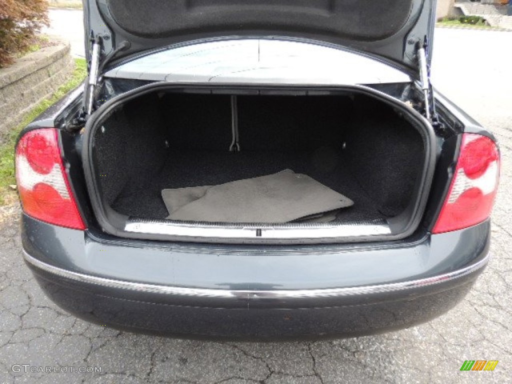 2003 Passat GL Sedan - Blue Anthracite Pearl / Grey photo #6