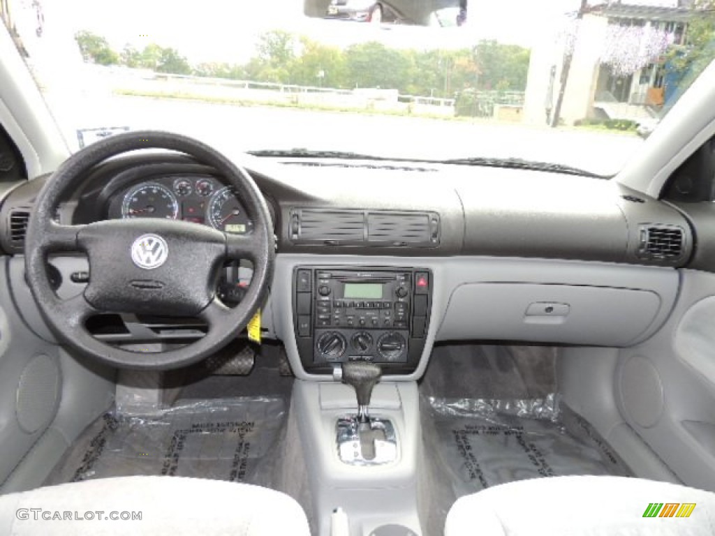 2003 Passat GL Sedan - Blue Anthracite Pearl / Grey photo #11