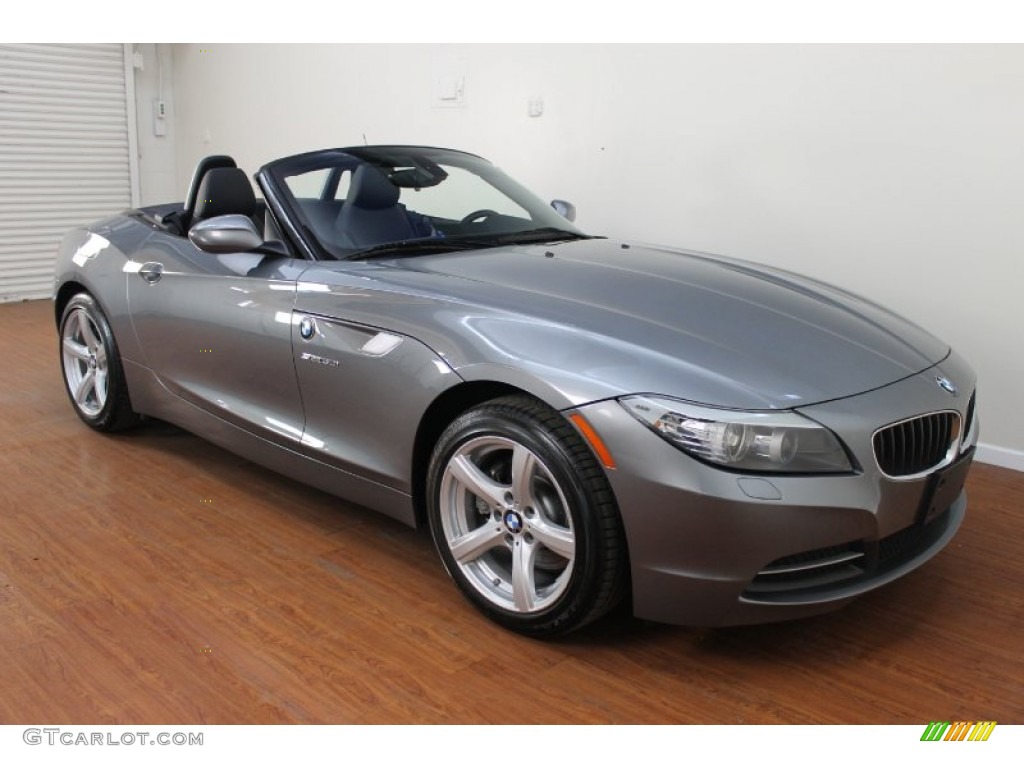 2011 Z4 sDrive30i Roadster - Space Gray Metallic / Black photo #3