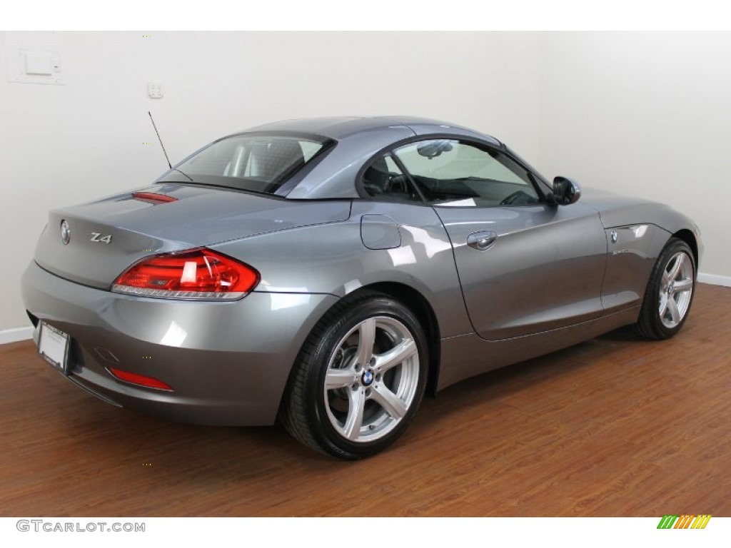 2011 Z4 sDrive30i Roadster - Space Gray Metallic / Black photo #6