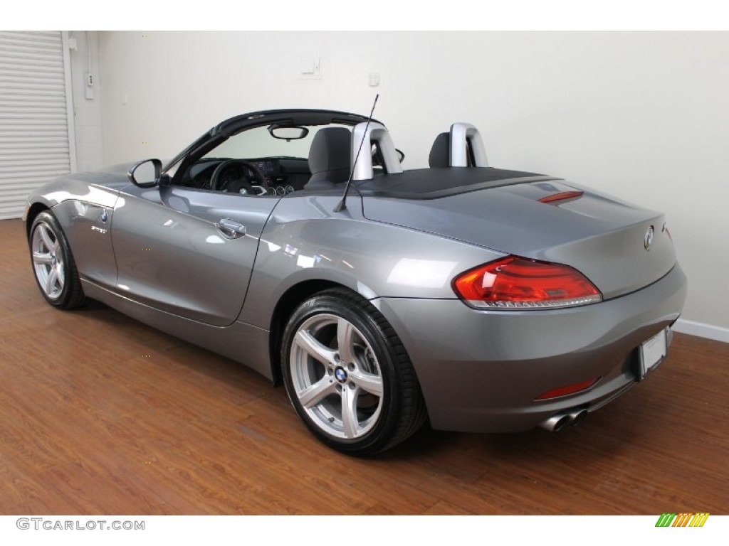 2011 Z4 sDrive30i Roadster - Space Gray Metallic / Black photo #7