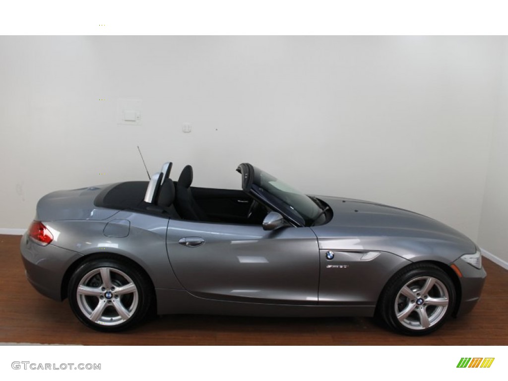 2011 Z4 sDrive30i Roadster - Space Gray Metallic / Black photo #9