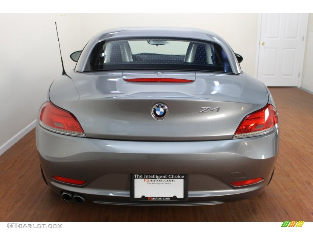 2011 Z4 sDrive30i Roadster - Space Gray Metallic / Black photo #13