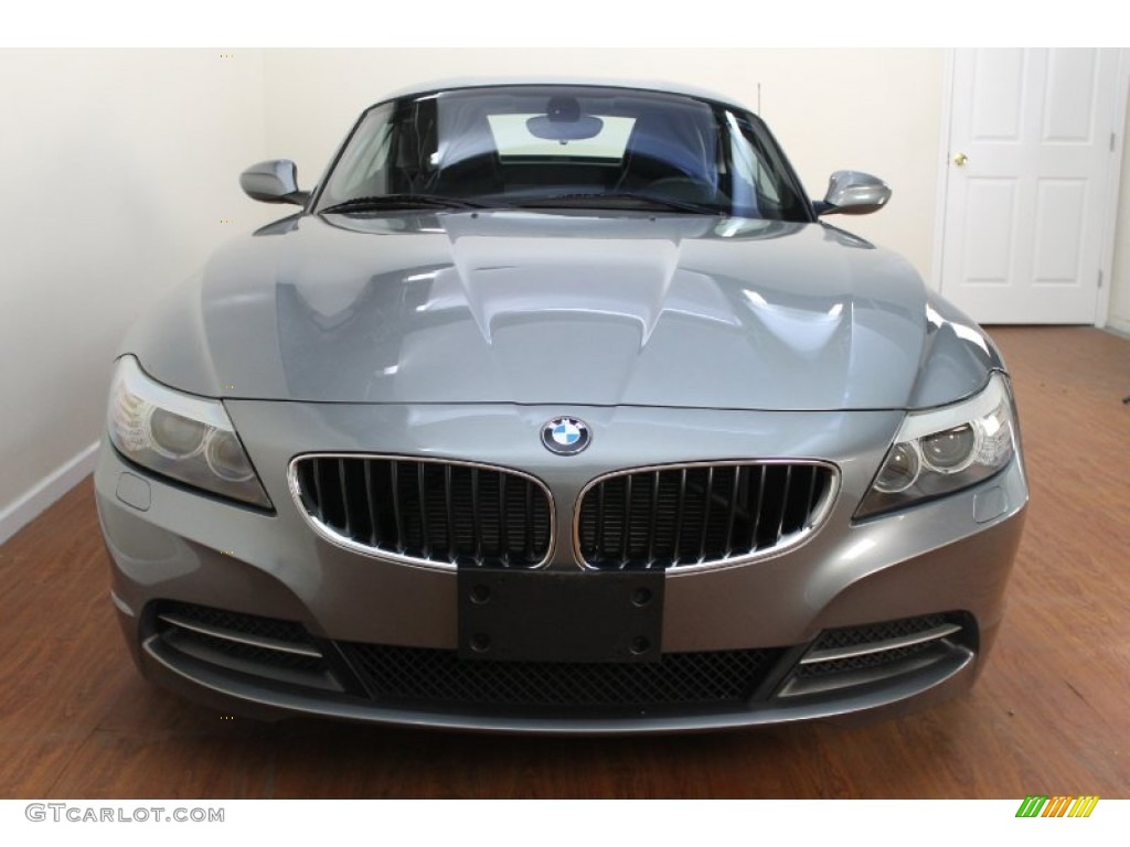 2011 Z4 sDrive30i Roadster - Space Gray Metallic / Black photo #14