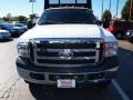 Oxford White - F350 Super Duty XLT SuperCab 4x4 Stake Truck Photo No. 7
