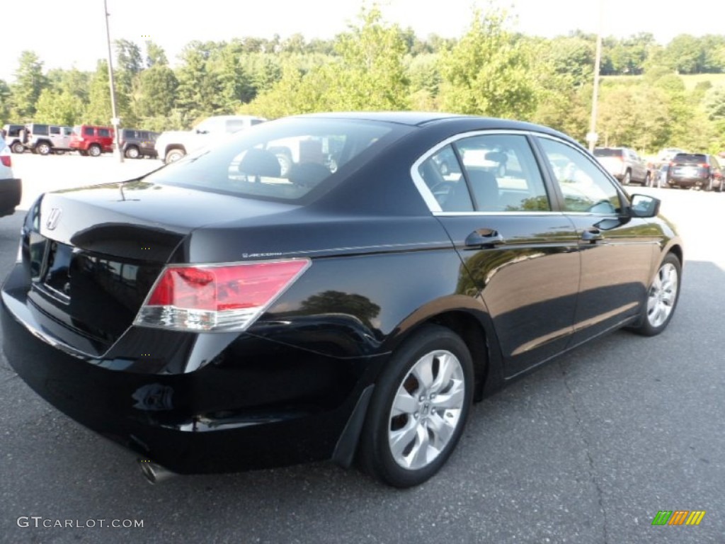 2008 Accord EX Sedan - Nighthawk Black Pearl / Gray photo #6