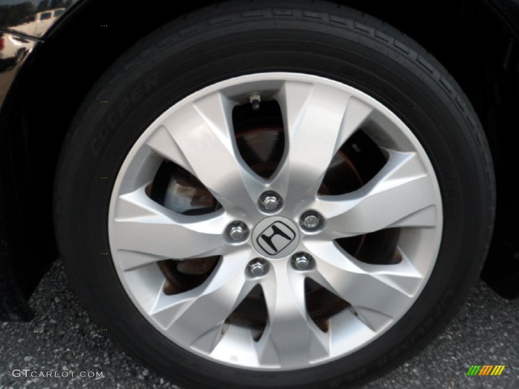 2008 Accord EX Sedan - Nighthawk Black Pearl / Gray photo #10