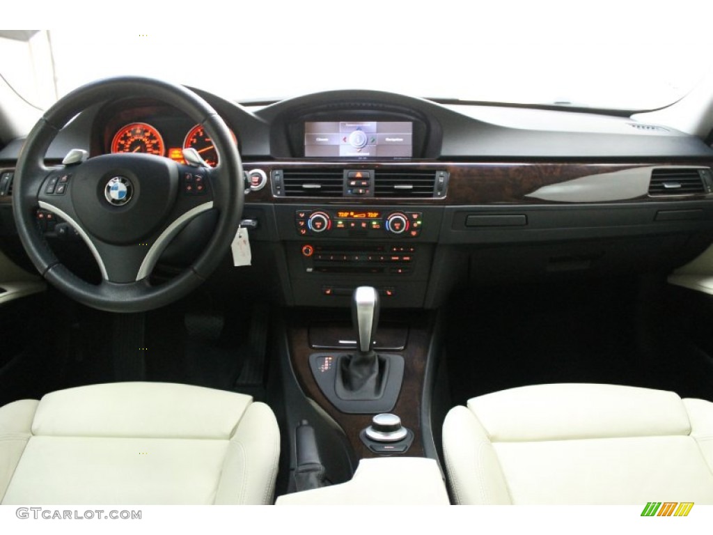 2008 BMW 3 Series 335i Sedan Lemon Dakota Leather Dashboard Photo #71925231