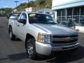 Sheer Silver Metallic - Silverado 1500 LS Regular Cab 4x4 Photo No. 2